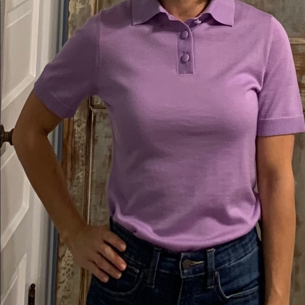 Suistudio Dayton Lilac Polo - M, 100% wool